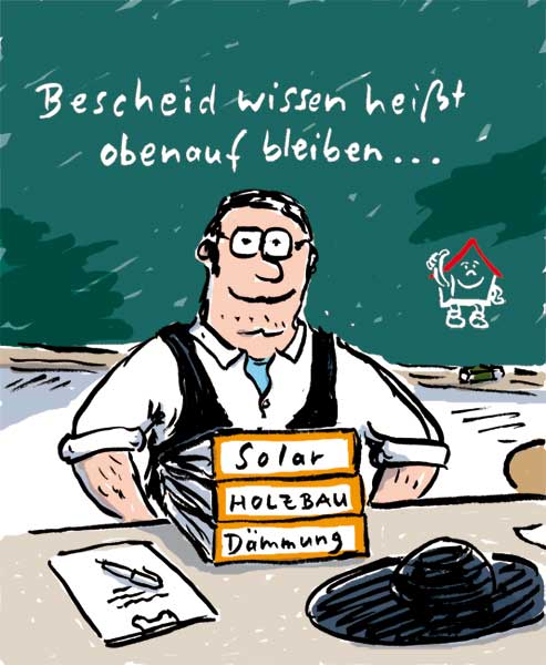 Anzeigenmotiv für die
Dachdecker-Genossenschaft Zedach